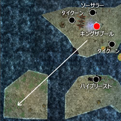  ザブールを失敗ホークアイでおびき寄せる